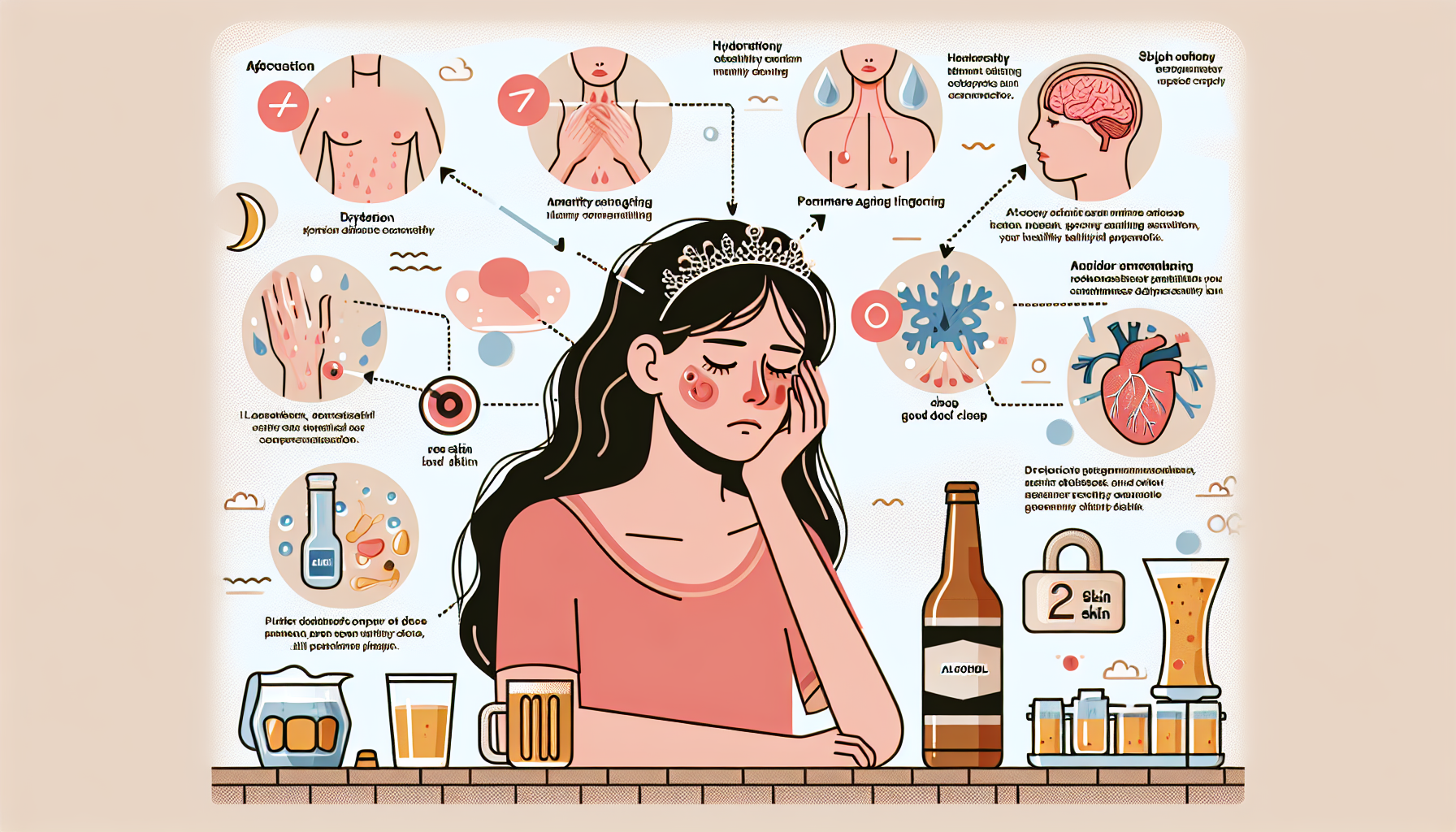 Alcohol And Skin Health: Everything You Need To Know.