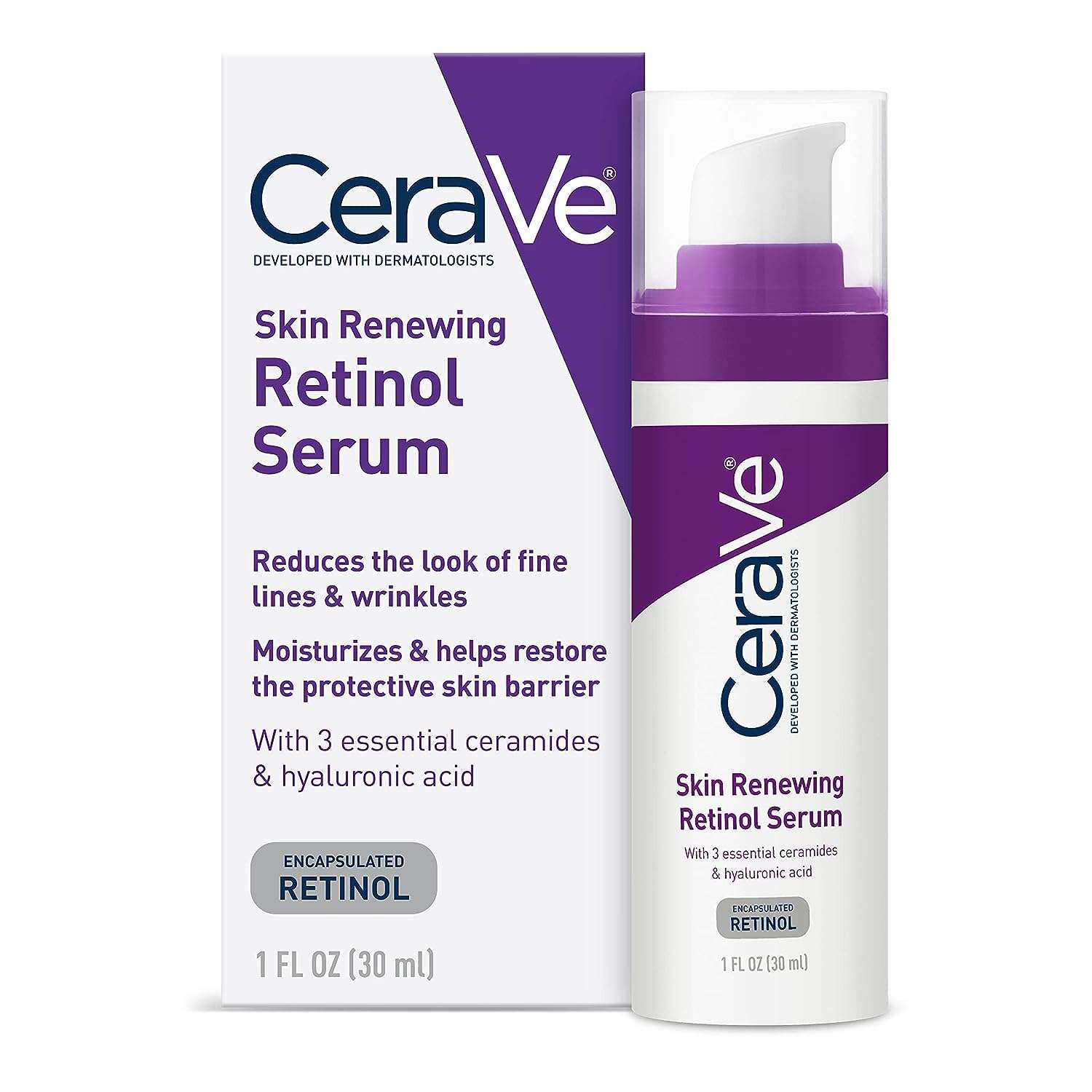 cerave anti aging retinol serum review