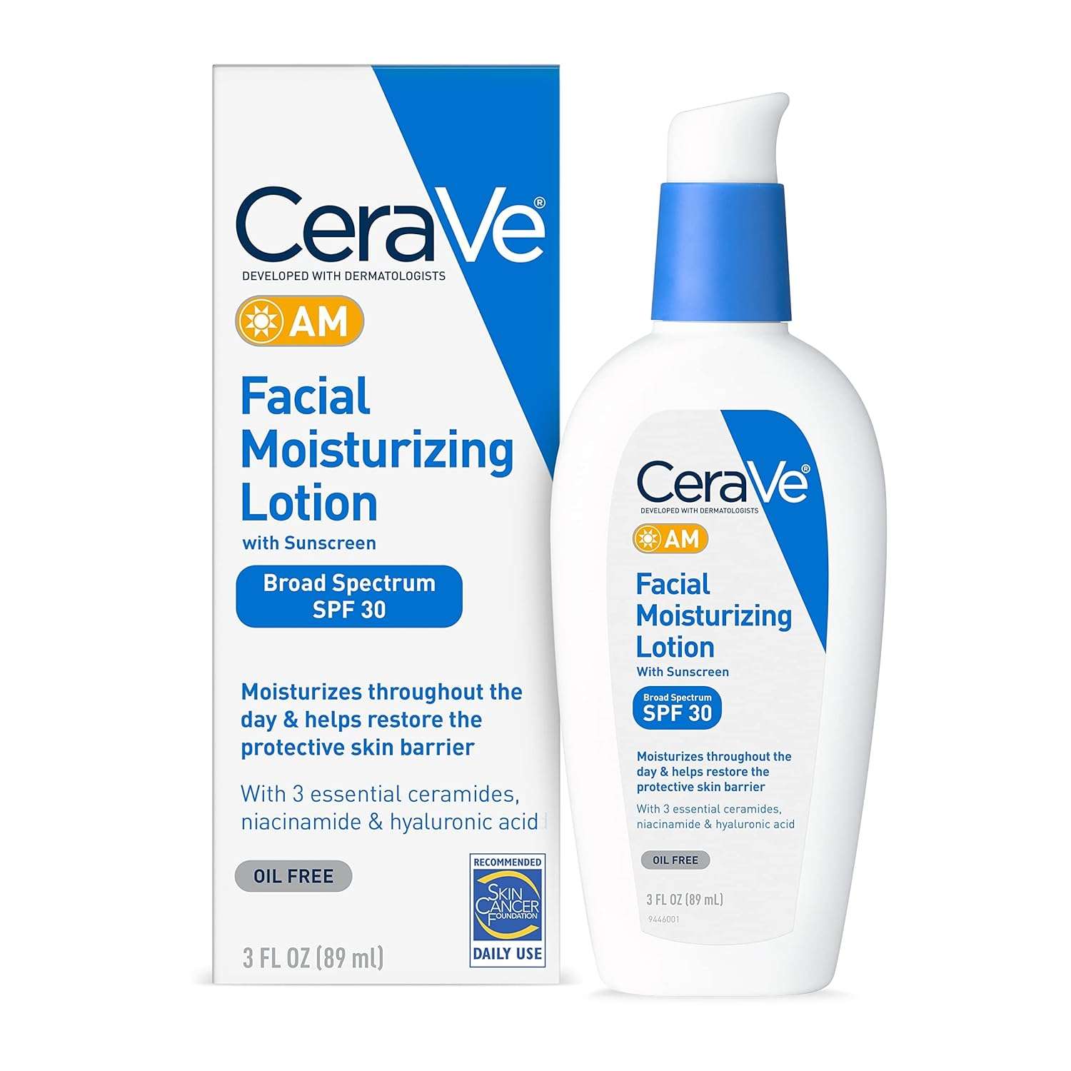 CeraVe AM Facial Moisturizing Lotion SPF 30 Review