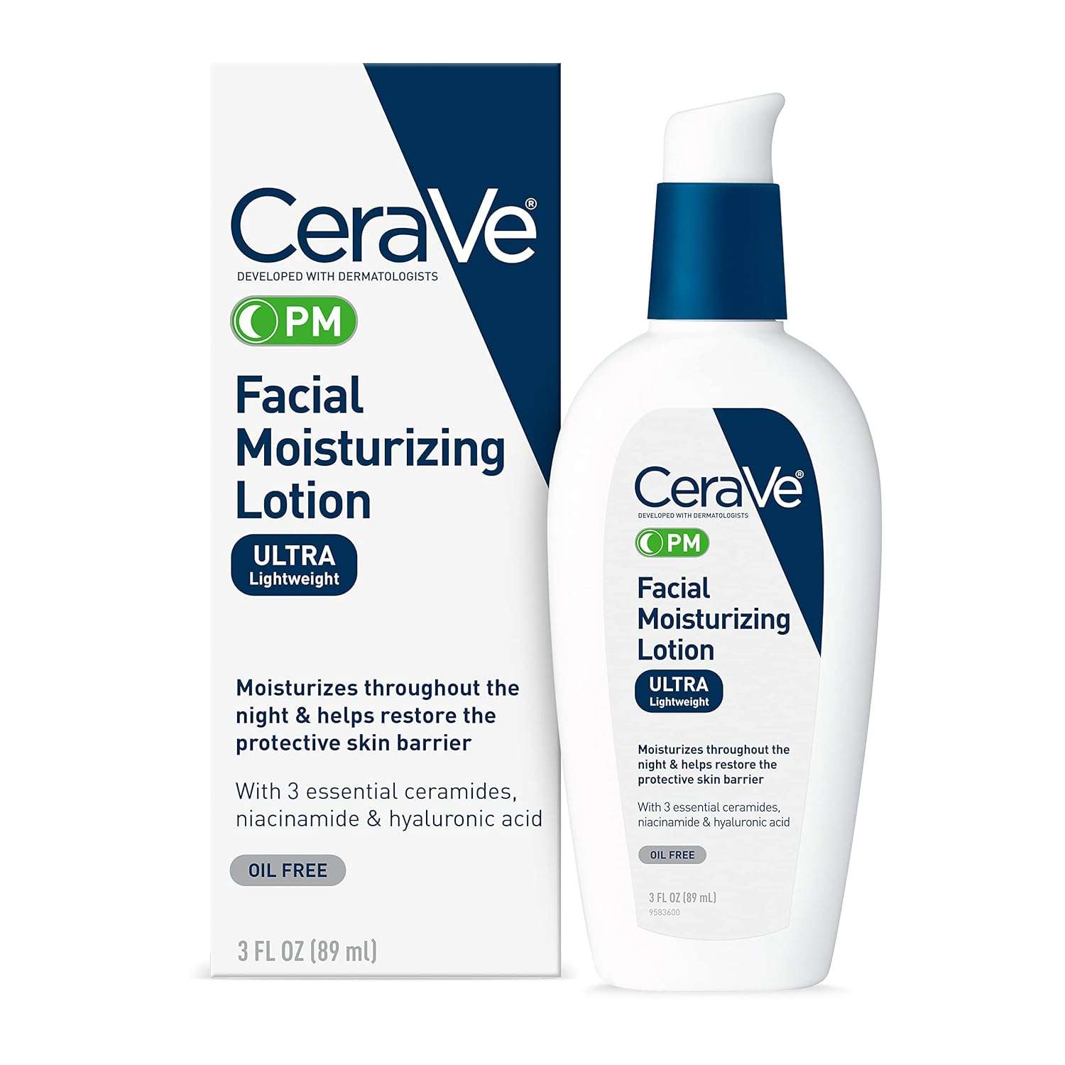 CeraVe PM Facial Moisturizing Lotion Review