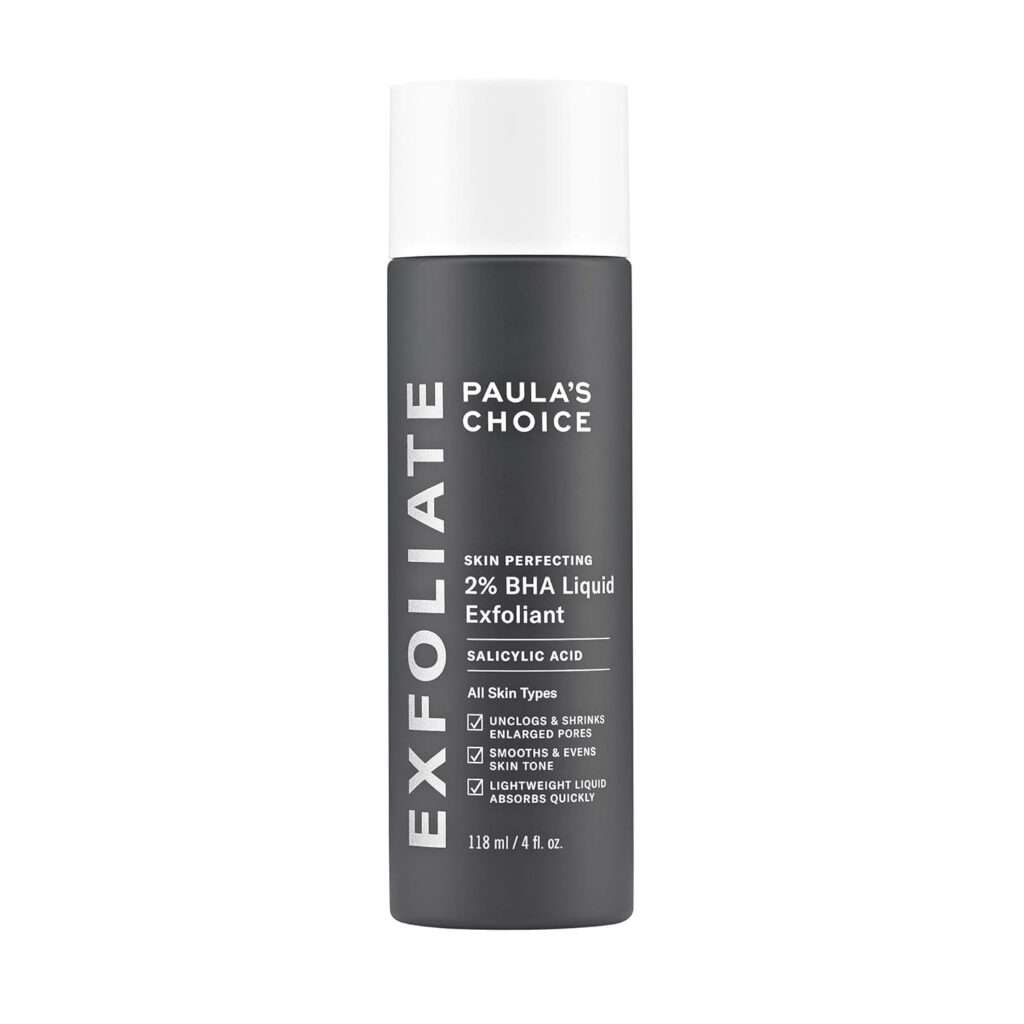 Paulas Choice--SKIN PERFECTING 2% BHA Liquid Salicylic Acid Exfoliant--Facial Exfoliant for Blackheads, Enlarged Pores, Wrinkles  Fine Lines, 4 oz Bottle